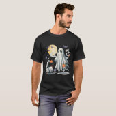 T-shirt Chien de marche fantôme (Devant entier)