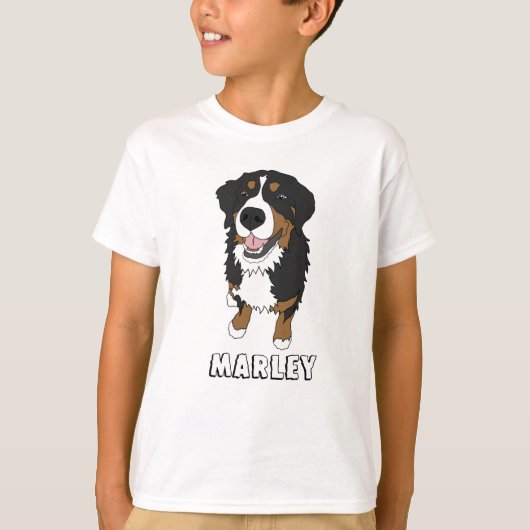 T-shirt Chien de Montagne Bernese (Devant)