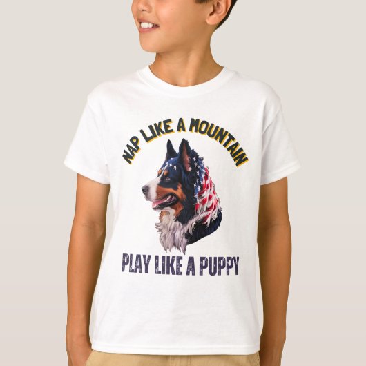 T-shirt Chien de montagne bernois (Devant)