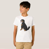 T-shirt Chien de montagne bernois (Devant entier)