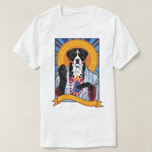 T-shirt Chien de Montagne de Saint-Bernèse (Design devant)