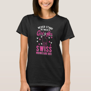 T-shirt Chien de montagne suisse fille Chien de montagne