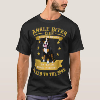 T-shirt Chien de montagne suisse Swissie Im Bad to B