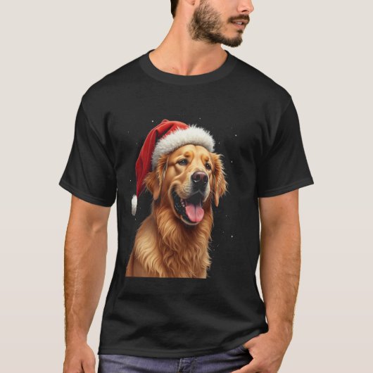 T-shirt chien de Noël (Devant)