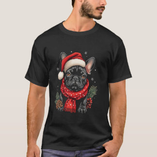T-shirt chien de Noël