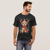 T-shirt chien de Noël (Devant entier)