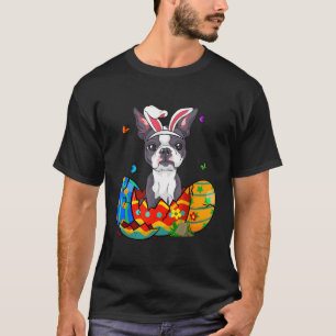 T-shirt Chien de Pâques Chien de France Avec Des Oreilles 