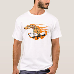 T-shirt Chien de patin