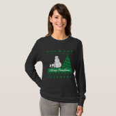 T-shirt Chien de Pittsburgh faisant pipi sur le chandail (Devant entier)