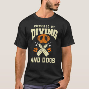 T-shirt Chien de plongée incroyable Plongée en scaphandre