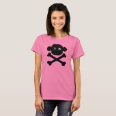 T-shirt Chien de poche de Zombie (Devant entier)