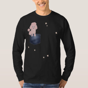 T-shirt Chien De Poiche Dans Mon Cool De Poche Conception