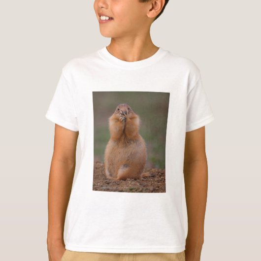 T-shirt Chien de prairie (Devant)