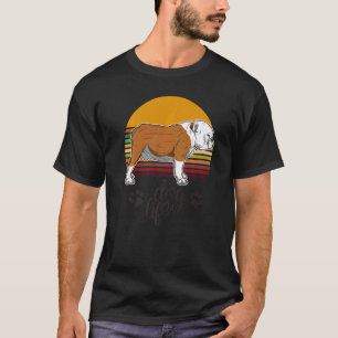 T-shirt Chien de race anglaise britannique Bulldog 45