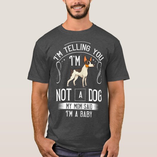 T-shirt Chien de Rat Terrier Chien Chien Chien Chien Chien (Devant)