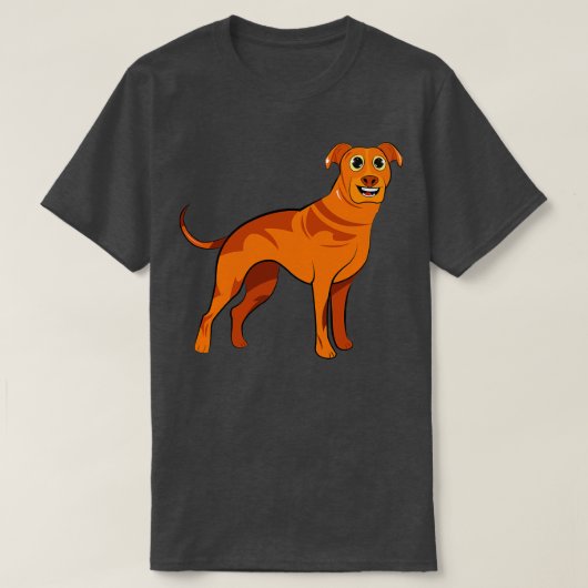 T-shirt Chien de Rhodesian Ridgeback (Design devant)