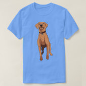 T-shirt Chien de Rhodesian Ridgeback 1 (Design devant)