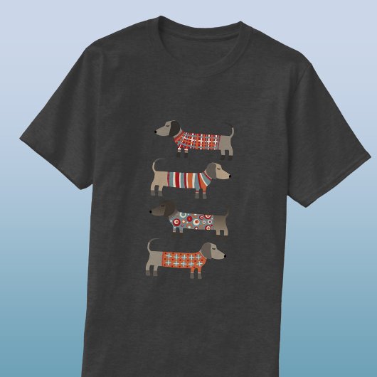 T-shirt Chien de saucisse Dachshund