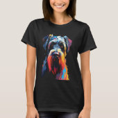 T-shirt Chien de schnauzer géant fan de l'animal de compag (Devant)