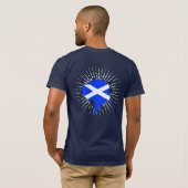 T-shirt Chien de Schottland (Dos entier)