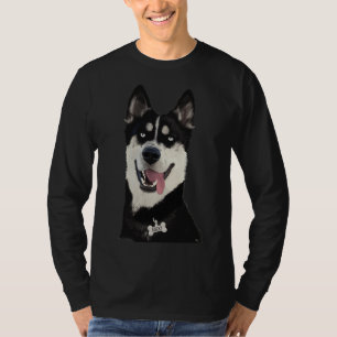 T-shirt Chien de Sibérie Husky Illustration originale