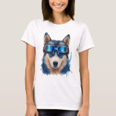 T-shirt Chien de ski (Devant)