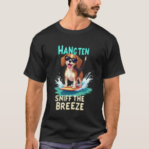 T-shirt Chien de surf Cool Beagle 1