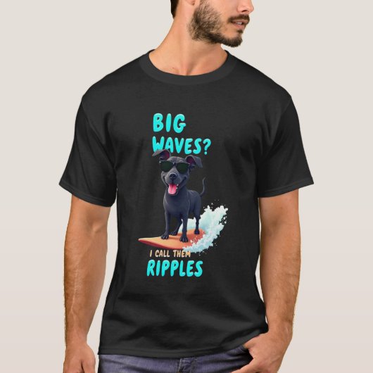 T-shirt Chien de surf Cool Cane Corso (Devant)