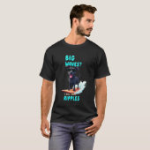T-shirt Chien de surf Cool Cane Corso (Devant entier)