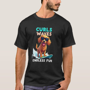 T-shirt Chien de surf Cool Cocker Spaniel