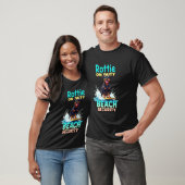 T-shirt Chien de surf Rottweiler cool (Unisexe)