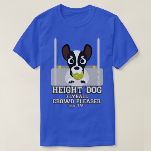 T-shirt chien de taille (Design devant)