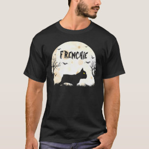 T-shirt Chien de taureau français d'Halloween