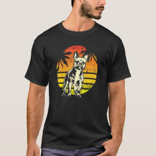 T-shirt Chien de taureau français Vintage