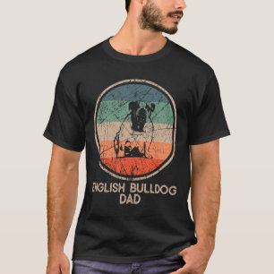 T-shirt Chien de taureau - Vintage anglais Chien de taurea