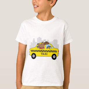 T-shirt Chien de taxi de New York