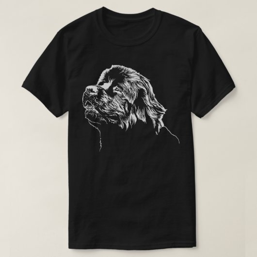 T-shirt Chien de Terre-Neuve  (Design devant)