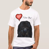 T-shirt Chien de Terre-Neuve (Devant)