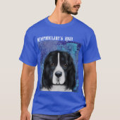 T-shirt Chien de Terre-Neuve (Devant)