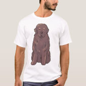 T-shirt Chien de Terre-Neuve Magic (Devant)