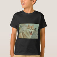 Chien de traîneau sibérien rouge