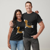 T-shirt Chien de yoga Beagle (Unisexe)