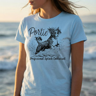 T-shirt Chien d'eau portugais - Portie
