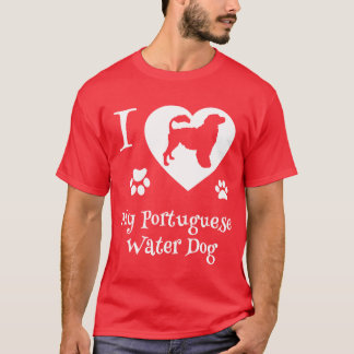 T-shirt Chien d'eau portugais pour Portie Chien drôle vint