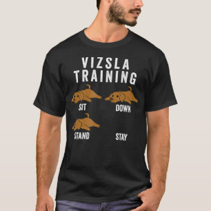 T-shirt Chien d'entraînement Vizsla