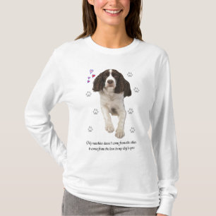 T-shirt Chien d'épagneul de springer anglais