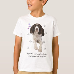 T-shirt Chien d'épagneul de springer anglais