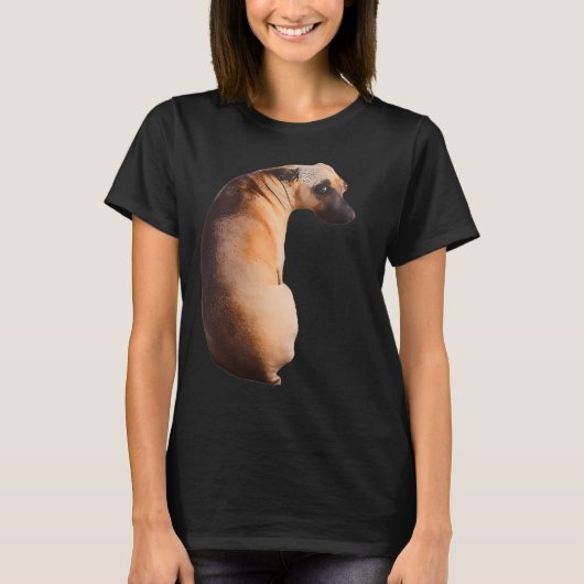T-shirt chien déprimé (Devant)