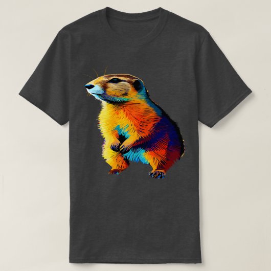 T-shirt Chien des Prairies (Design devant)