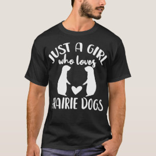 T-shirt Chien des Prairies Chien des Prairies Cadeau